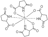 CAS 登录号：85392-57-0, 5-氧代-DL-脯氨酸钛络合物