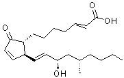 CAS # 853998-94-4, 7-[(1R,2S)-2-[(1E,3S,5S)-3-Hydroxy-5-methyl-1-nonenyl]-5-oxo-3-cyclopenten-1-yl]-2-heptenoic acid