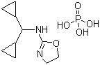 CAS # 85409-38-7, Rilmenidine phosphate, N-(Dicyclopropylmethyl)-4,5-dihydro-2-oxazolamine phosphate