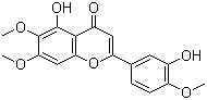 CAS # 855-96-9, Eupatorin, 5-hydroxy-2-(3-hydroxy-4-methoxyphenyl)-6,7-dimethoxychromen-4-one