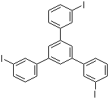 structure of CAS# 855239-61-1, 1,3,5-三(3-碘苯基)苯