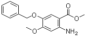 structure of CAS# 855793-63-4, 2-氨基-5-(苄氧基)-4-甲氧基苯甲酸甲酯