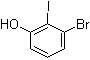 structure of CAS# 855836-52-1, 3-溴-2-碘苯酚