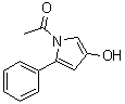 CAS 登录号：856097-96-6, 1-(4-羟基-2-苯基-1H-吡咯-1-基)乙酮