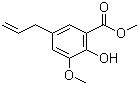 CAS 登录号：85614-43-3, 5-烯丙基-3-甲氧基水杨酸甲酯