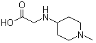 structure of CAS# 856437-58-6, N-(1-甲基-4-哌啶基)甘氨酸