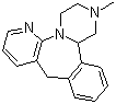 structure of CAS# 85650-52-8, 米氮平