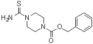 CAS # 856844-77-4, 4-Thiocarbamoyl-1-piperazinecarboxylic acid benzyl ester