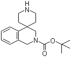 structure of CAS# 857898-70-5, 1H-螺[异喹啉-4(1H),4'-哌啶]-2(3H)-甲酸叔丁酯