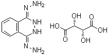 CAS # 85851-61-2, 2,3-Dihydro-1,4-phthalazinedione dihydrazone (2R,3R)-2,3-dihydroxybutanedioate (1:1)