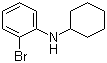 structure of CAS# 858516-27-5, 2-溴-N-环己基苯胺