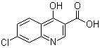 CAS 登录号：86-47-5, 4-羟基-7-氯-3-喹啉羧酸