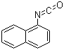 CAS # 86-84-0, 1-Naphthyl isocyanate, 1-Isocyanatonaphthalene, alpha-Naphthyl isocyanate