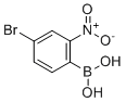 structure of CAS# 860034-11-3, (4-Bromo-2-nitrophenyl)boronic acid