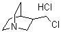 CAS # 86014-80-4, 3-Chloromethyl-1-azabicyclo[2.2.2]octane hydrochloride