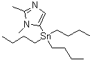 CAS # 86051-75-4, 1,2-Dimethyl-5-(tributylstannyl)-1H-imidazole