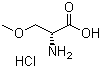 structure of CAS# 86118-10-7, (R)-2-氨基-3-甲氧基丙酸盐酸盐
