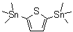structure of CAS# 86134-26-1, 2,5-二(三甲基锡烷基)噻吩