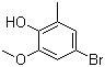 CAS # 86232-54-4, 4-Bromo-6-methyl-2-methoxyphenol