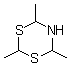 structure of CAS# 86241-90-9, 2,4,6-三甲基-1,3,5-二噻嗪烷