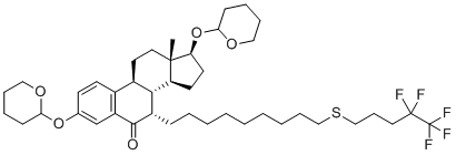 CAS # 862700-70-7, S-Deoxo-3,17|A-bis-(O-tetrahydro-2H-pyran-2-yl)-6-oxo-fulvestrant