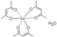 CAS 登录号：86322-74-9, (OC-6-11)-三(2,4-戊烷二酮-O,O')镥一水合物