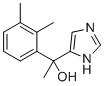 美托咪定羟基杂质分子结构 (CAS 86347-12-8)