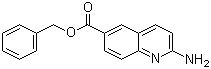 structure of CAS# 863492-35-7, 2-氨基喹啉-6-甲酸苄酯