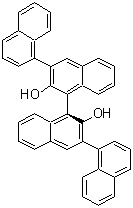structure of CAS# 863659-88-5, (1'S)-[1,3':1',1'':3'',1'''-四联萘]-2',2''-二醇