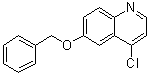 structure of CAS# 863786-01-0, 6-Benzyloxy-4-chloroquinoline