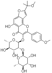 CAS 登录号：864271-19-2, 斯皮诺鼠李糖苷