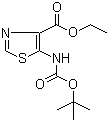 CAS 登录号：864436-92-0, 5-(叔丁氧酰胺基)噻唑-4-甲酸乙酯