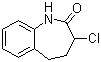 structure of CAS# 86499-23-2, 3-氯-1,3,4,5-四氢-2H-1-苯并氮杂卓-2-酮