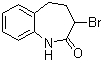 structure of CAS# 86499-96-9, 3-溴-1,3,4,5-四氢-2H-1-苯并氮杂卓-2-酮