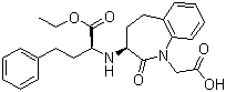 structure of CAS# 86541-75-5, 贝那普利