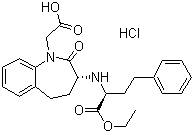 structure of CAS# 86541-77-7, 盐酸贝那普利