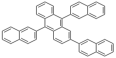 structure of CAS# 865435-18-3, 2,9,10-三(2-萘基)蒽