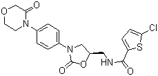 structure of CAS# 865479-71-6, 5-R-利伐沙班