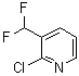 CAS # 865663-96-3, 2-Chloro-3-(difluoromethyl)pyridine