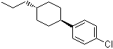 4-(trans-4-Propylcyclohexyl)-1-chlorobenzene molecular structure (CAS 86579-52-4)