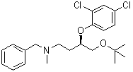 CAS 登录号：865865-21-0, (R)-N-苄基-N-[4-叔丁氧基-3-(2,4-二氯-苯氧基)-丁基]-N-甲胺