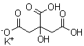CAS 登录号：866-83-1, 柠檬酸二氢钾