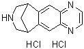 structure of CAS# 866823-63-4, 7,8,9,10-Tetrahydro-6,10-methano-6H-pyrazino[2,3-h][3]benzazepine dihydrochloride