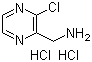 structure of CAS# 867165-53-5, 3-氯吡嗪-2-甲胺二盐酸盐