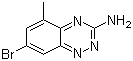 structure of CAS# 867330-26-5, 7-溴-5-甲基苯并[e][1,2,4]三嗪-3-胺