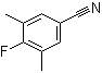 structure of CAS# 867367-02-0, 4-氟-3,5-二甲基苯甲腈