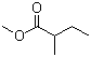 structure of CAS# 868-57-5, 2-甲基丁酸甲酯
