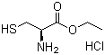 structure of CAS# 868-59-7, L-Cysteine ethyl ester hydrochloride
