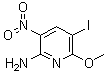 CAS 登录号：868539-54-2, 5-碘-6-甲氧基-3-硝基-2-吡啶胺