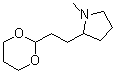 CAS 登录号：868618-73-9, 2-[2-(1,3-二恶烷-2-基)乙基]-1-甲基吡咯烷